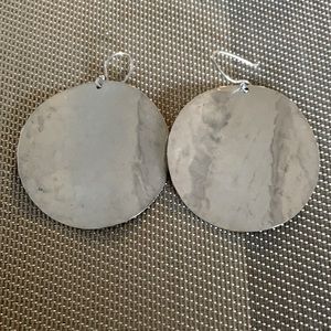 Silpada hammered earrings